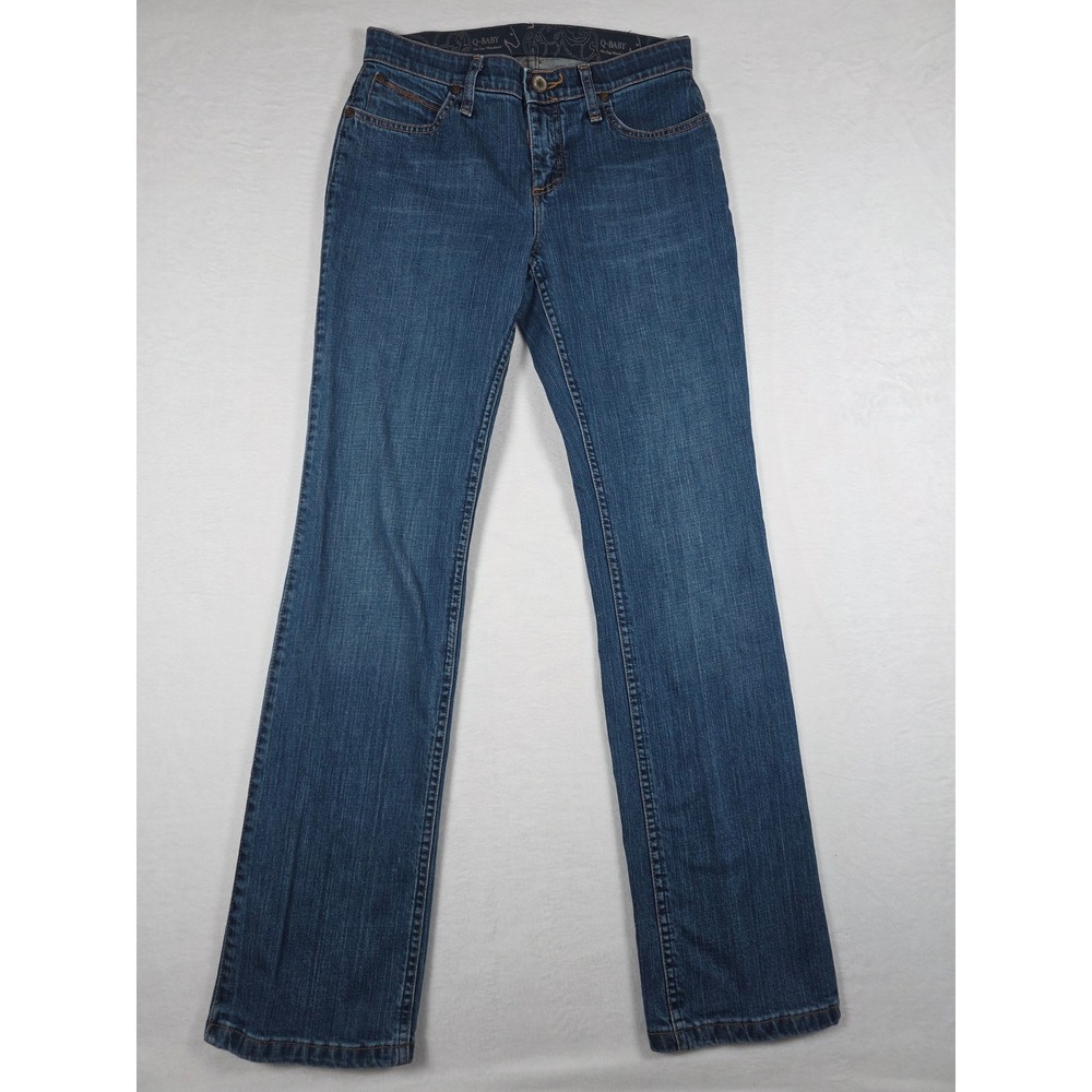 Wrangler Jeans Q-Baby Ultimate Riding Bootcut Stretch 3/4x34 Tuff Buck Western
